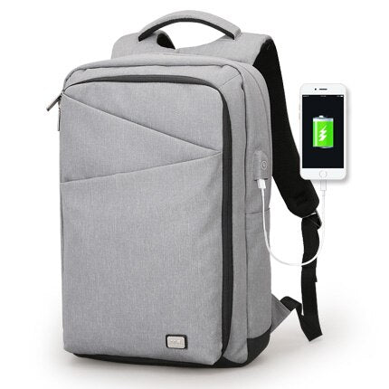 Travel Backpack High Capacity USB Charging Bag 15.6inch