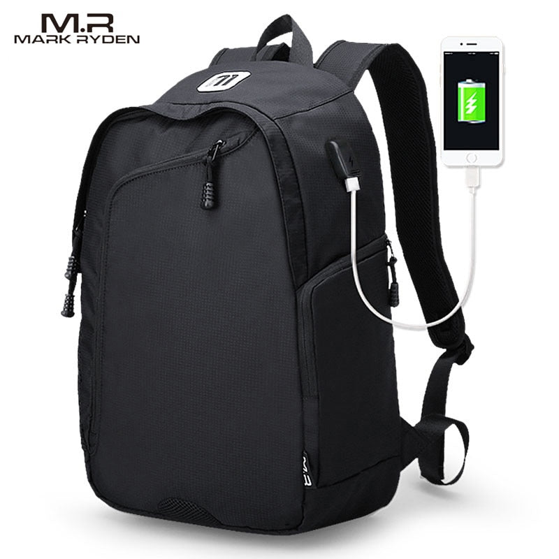 USB 14inch Fashion Laptop Backpacks Travel Backpack