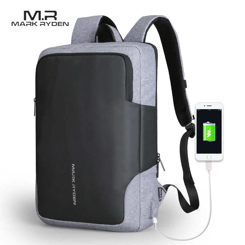 Backpack Business Multifunctional USB Recharging 15 inch Laptop