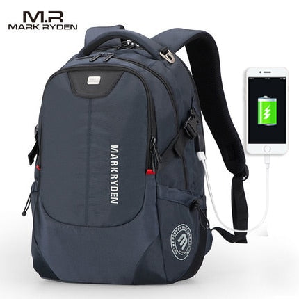 Fashion Multifunction USB Charging 15inch Laptop Business Bag