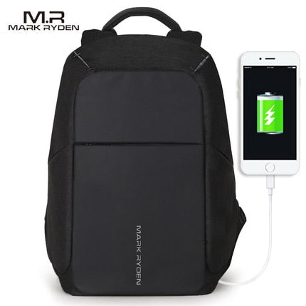 USB Charging 15inch Laptop Backpacks  Fashion Travel Backpack