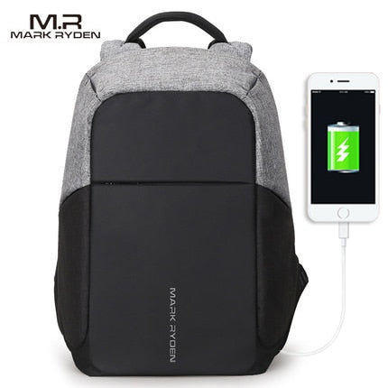 USB Charging 15inch Laptop Backpacks  Fashion Travel Backpack