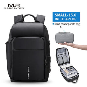 USB 17 Inch Laptop Bag Large Capacity Waterproof Travel Bag