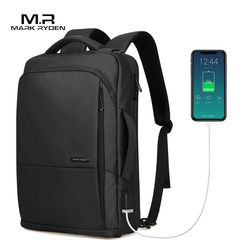 Travel Backpack Large Capacity USB Charging 15.6 inch Laptop
