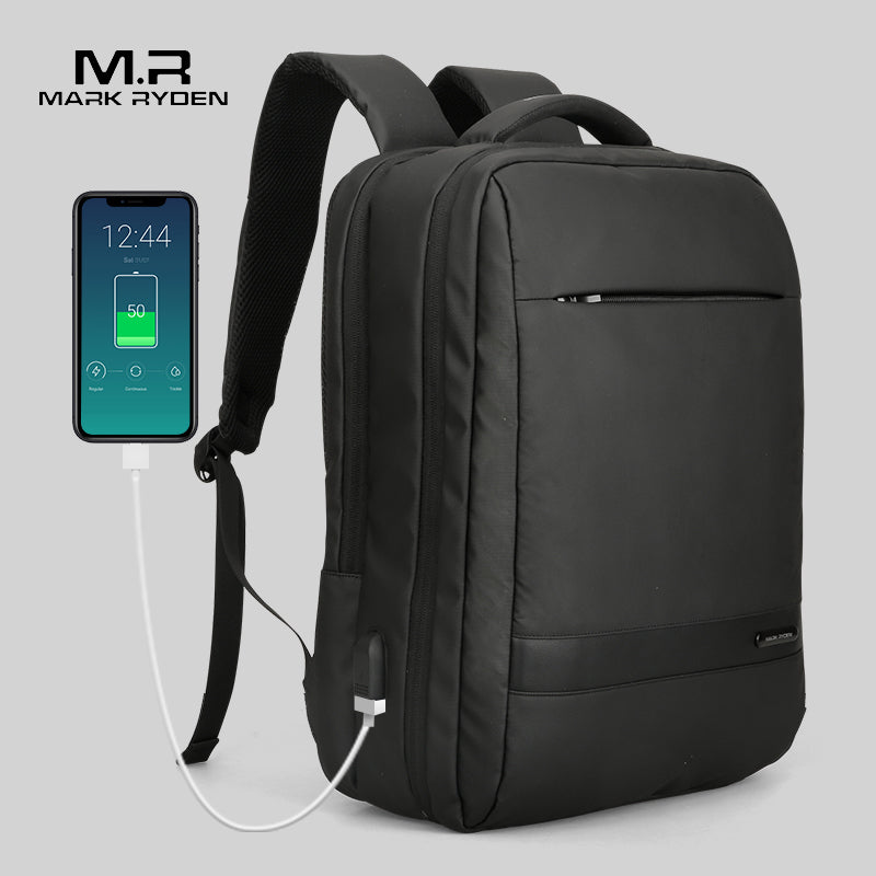 USB Backpack 15.6 inch Laptop Bags For Men